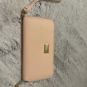 Calvin Klein Blush Pink Wristlet